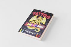 Tattoo Coloring Book For Adults