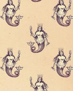 Mermaid Nostalgia Composition Notebook - Large Ruled Notebook - 8x10 Lined Notebook (Softcover Journal / Notebook / Diary): 284 (8x10 Lined Softcover Notebook)