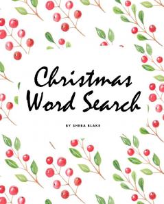 Christmas Word Search Puzzle Book (8x10 Puzzle Book / Activity Book)