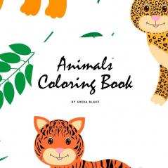 Animals Coloring Book for Children (8.5x8.5 Coloring Book / Activity Book): 2