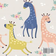 Giraffe Coloring Book for Children (8.5x8.5 Coloring Book / Activity Book)