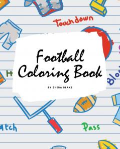 Football Coloring Book for Children (8x10 Coloring Book / Activity Book)