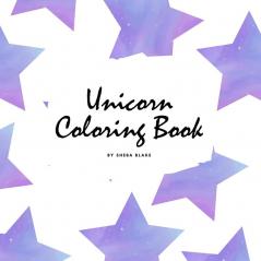 Unicorn Coloring Book for Children (8.5x8.5 Coloring Book / Activity Book)