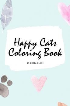 Happy Cats Coloring Book for Children (6x9 Coloring Book / Activity Book)