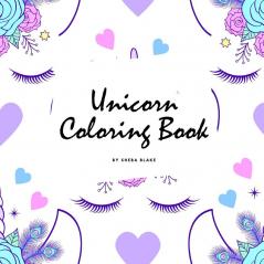 Unicorn Coloring Book for Children (8.5x8.5 Coloring Book / Activity Book) (Unicorn Coloring Books)