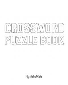 Crossword Puzzle Book - Medium - Create Your Own Doodle Cover (8x10 Softcover Personalized Puzzle Book / Activity Book)