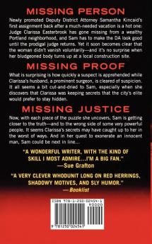 Missing Justice: A Samantha Kincaid Mystery: 2 (Samantha Kincaid Mysteries 2)