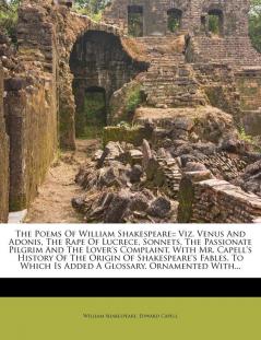 The Poems Of William Shakespeare