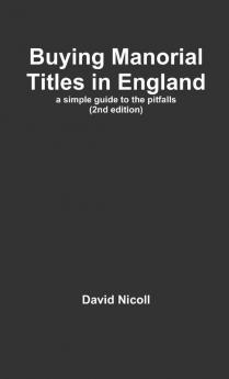 Buying Manorial Titles in England