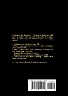 Selenium By Example - Volume I