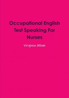 Occupational English Test Speaking for Nurses