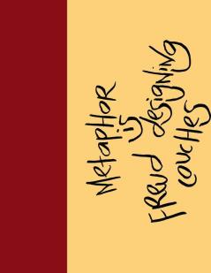 Madding Mission Metaphor Is Freud Designing Couches Jotter Book