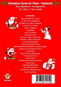 Christmas Carols for Piano / Keyboard