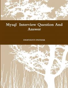 Mysql  Interview Question And Answer