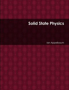 Solid State Physics