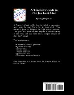 A Teacher's Guide to The Joy Luck Club