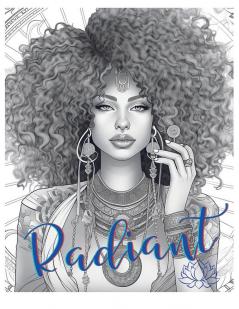 Radiant Coloring Book For Women