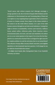 Environmental Law and Contrasting Ideas of Nature