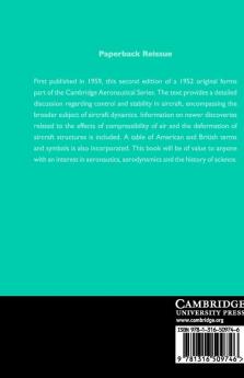 The Principles of the Control and Stability of Aircraft
