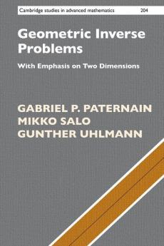 Geometric Inverse Problems