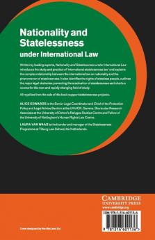 Nationality and Statelessness under International Law