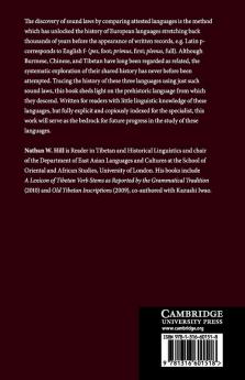 The Historical Phonology of Tibetan Burmese and Chinese