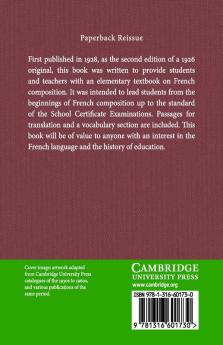 A Junior Manual of French Composition