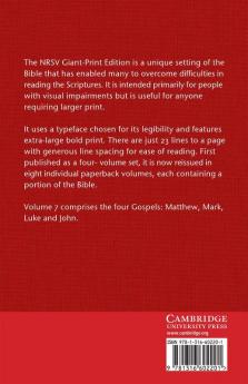 NRSV Giant Print Bible