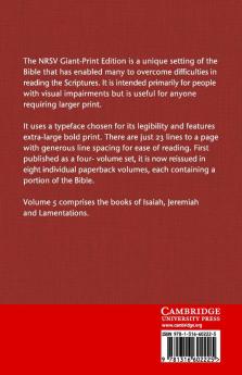 NRSV Giant Print Bible