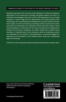 Marriage Law and Gender in Revolutionary China