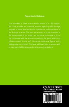 The Principles of Field Drainage