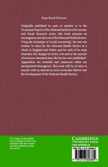 The Cost of the National Health Service in England and Wales