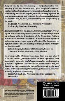 Commentary on Thomas Aquinas's Treatise on             Law