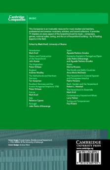 The Cambridge Companion to the Harpsichord