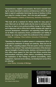 Electoral Politics in Africa since 1990