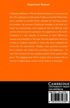 Examples in Finite Differences Calculus and Probability