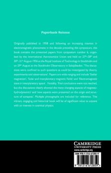 Electromagnetic Phenomena in Cosmical Physics