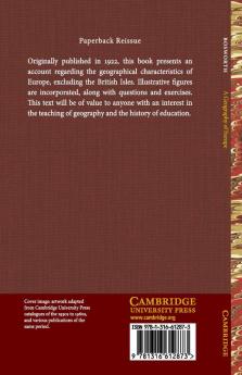 A Geography of Europe