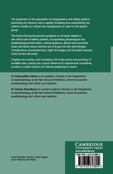 Principles of Geriatric Critical Care