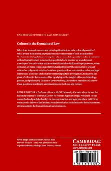 Culture in the Domains of Law