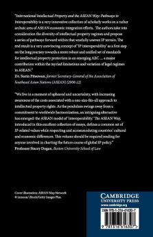 International Intellectual Property and the ASEAN             Way