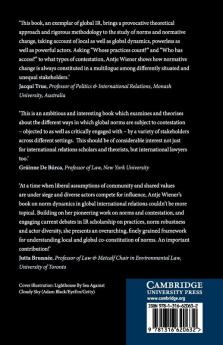 Contestation and Constitution of Norms in Global International Relations