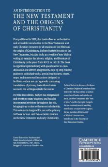 An Introduction to the New Testament and the Origins of             Christianity