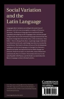 Social Variation and the Latin Language