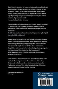 Cognitive Motivation