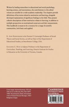 The Cambridge Handbook of Motivation and Learning