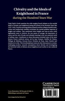 Chivalry and the Ideals of Knighthood in France during the Hundred Years War