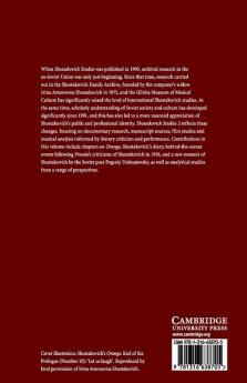 Shostakovich Studies 2