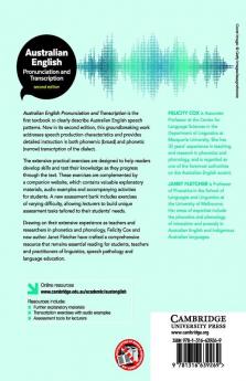 Australian English Pronunciation and Transcription