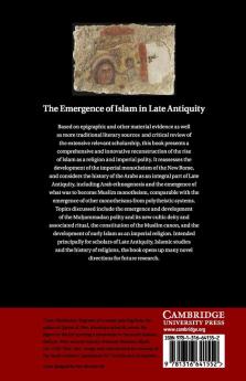 The Emergence of Islam in Late Antiquity